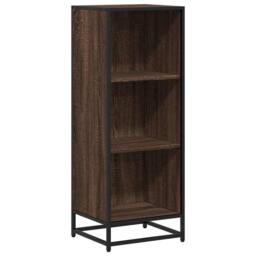Berkfield Home Modern Book Cabinet Brown Oak 40x35x107.5 cm Engineered Wood - thumbnail 3