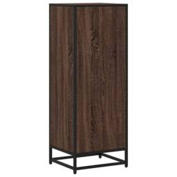 Berkfield Home Modern Book Cabinet Brown Oak 40x35x107.5 cm Engineered Wood - thumbnail 6