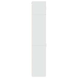 Berkfield Home Slim Storage Cabinet White 50x42.5x225 cm Engineered Wood - thumbnail 7