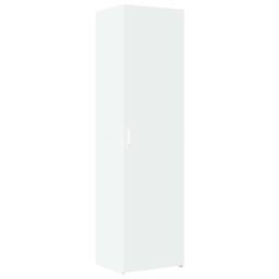 Berkfield Home Slim Storage Cabinet White 50x42.5x225 cm Engineered Wood - thumbnail 6