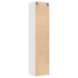 Berkfield Home Slim Storage Cabinet White 50x42.5x225 cm Engineered Wood - thumbnail 8