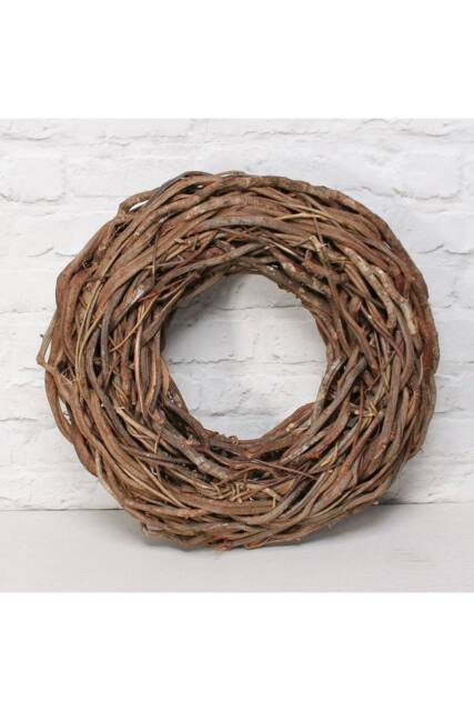KDMD Natural Flat Rattan Wreath Wreath design for everyday use - image 1