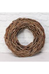 KDMD Natural Flat Rattan Wreath Wreath design for everyday use - thumbnail 1