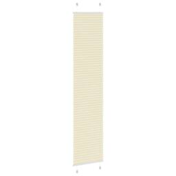 Berkfield Home Pleated Blind Cream 45x200 cm Fabric Width 44.4 cm Polyester - thumbnail 4