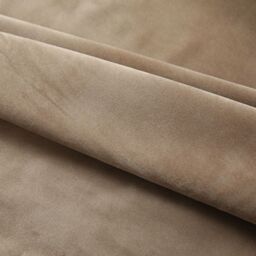 Berkfield Home Blackout Curtains 2 pcs with Hooks Velvet Beige 140x245 cm - thumbnail 3