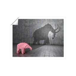 "Warren Reed - Designer Hidden Potential - Mammoth Unframed Art Print - Size: W20"" x H30""" - thumbnail 2