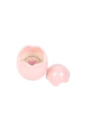 KDMD Wild Strawberry & Poppy Egg-Shaped Candle - Spring Home Fragrance in Pink - thumbnail 2