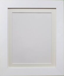 Frames & Mirrors 4U Metro White Frame with Ivory Mount for Image Size 50 x 40 CM - thumbnail 1
