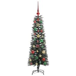Berkfield Home Artificial Christmas Tree with Stand Green 40.5 x 40.5 x 120 cm - thumbnail 6