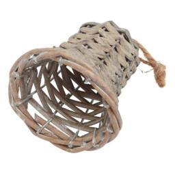 Lemon Pavilion Furniture and Decor The Noel Collection Small Bell Decoration - L6 x W6 x H8 cm - Brown - thumbnail 2