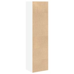 Berkfield Home Bookcase White 40x30x152 cm Engineered Wood - Size: 40 x 30 x 152 cm - thumbnail 6