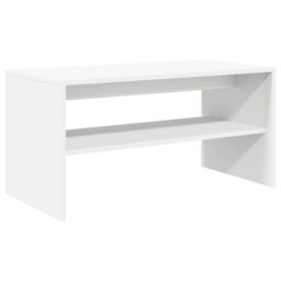 Berkfield Home TV Cabinet White 60x40x40 cm Engineered Wood - Size: 60 x 40 x 40 cm - thumbnail 2