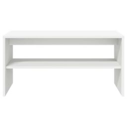 Berkfield Home TV Cabinet White 60x40x40 cm Engineered Wood - Size: 60 x 40 x 40 cm - thumbnail 5