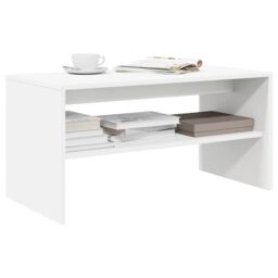 Berkfield Home TV Cabinet White 60x40x40 cm Engineered Wood - Size: 60 x 40 x 40 cm - thumbnail 1