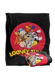 Warner Brothers Looney Tunes Officially Licensed Silky Touch Super Soft Throw Blanket 152 x 127 cm in White - thumbnail 2