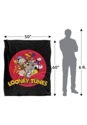 Warner Brothers Looney Tunes Officially Licensed Silky Touch Super Soft Throw Blanket 152 x 127 cm in White - thumbnail 5