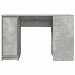 Berkfield Home Durable Desk Concrete Grey 120x42x76 cm Engineered Wood - Size: 120 x 42 x 76 cm - thumbnail 6