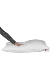 "Homescapes Duck Feather Euro Continental Pillow Pair - 40cm x 80cm (16""x32"") in White - Size: 40 cm x 80 cm" - thumbnail 5