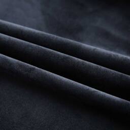 Berkfield Home Elegant Blackout Curtains 2 pcs with Hooks Velvet Black 140x225 cm