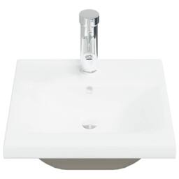 Berkfield Home 5 Piece Bathroom Furniture Set Concrete Grey Engineered Wood - thumbnail 8