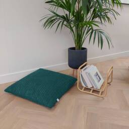 rucomfy Beanbags rucomfy Jumbo Cord Bean Bag Floor Cushion - Indoor Versatile Seat in Teal