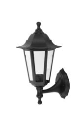CGC Lighting 'Yasmin' Black Outdoor Traditional Lantern Style Wall Light - thumbnail 5