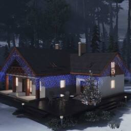 Berkfield Home LED Curtain Icicle Lights 10m 400 LED Blue 8 Function - thumbnail 2