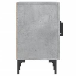 Berkfield Home TV Cabinet Concrete Grey 150x30x50 cm Engineered Wood - Size: 150 x 30 x 50 cm - thumbnail 7