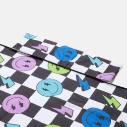 OHS Checkerboard Beach Towel with Bag Quick Dry Absorbent Travel Spa - thumbnail 6