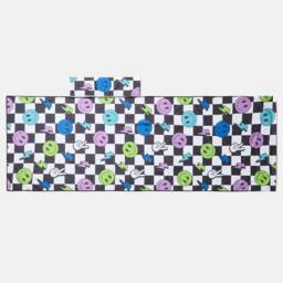 OHS Checkerboard Beach Towel with Bag Quick Dry Absorbent Travel Spa - thumbnail 5