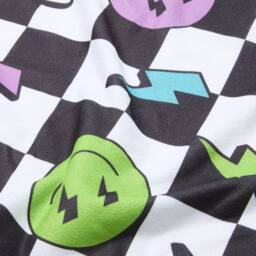 OHS Checkerboard Beach Towel with Bag Quick Dry Absorbent Travel Spa - thumbnail 7