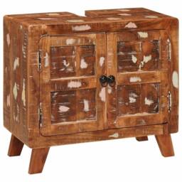 Berkfield Home Bathroom Cabinet with Shelf with Storage with Door Multicolor - thumbnail 3