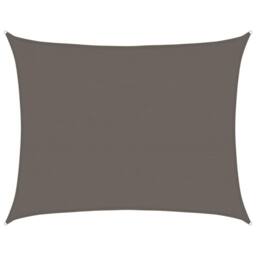 Berkfield Home Sunshade Sail 160 g/m¬≤ Anthracite 6x8 m HDPE - thumbnail 2