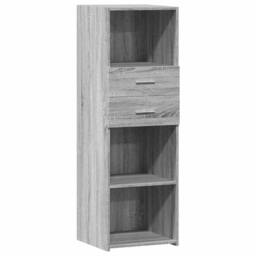 Berkfield Home Highboard Grey Sonoma 40x42.5x124 cm Engineered Wood - thumbnail 3