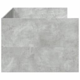 Berkfield Home Versatile Daybed with Drawers without Mattress Concrete Grey 100x - thumbnail 5