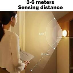 Kelvenix Sensor Light LED Portable Cabinet Stair Night Lamp in White - thumbnail 4