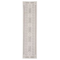 Kukoon Beige Aztec Tribal Textured Looped Pile Living Area Rug in Cream - Size: 160 cm x 230 cm - thumbnail 3