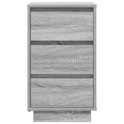 Berkfield Home Bedside Cabinet with LED Lights¬†Grey Sonoma 38x34x65 cm - Size: 38 x 34 x 65 cm - thumbnail 7