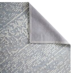 The Rug Shop UK Blue Wool Modern Abstract Easy To Clean Cotton Backing Area Rug - Size: 200 cm x 280 cm - thumbnail 5