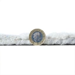 The Rug Shop UK Blue Wool Modern Abstract Easy To Clean Cotton Backing Area Rug - Size: 200 cm x 280 cm - thumbnail 3
