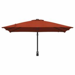 Berkfield Home Garden Parasol Terracotta 248, 5 x 247, 5 x 119 cm Fabric - thumbnail 4