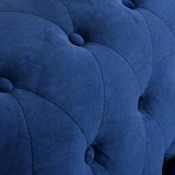 Bravich LTD Chesterfield Velvet Button Tufted Sofas - Armchair, 2 Seater, 3 Seaters in Blue - Size: 2 Seater - thumbnail 5