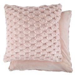 New Edge Blinds Leah Collection Deluxe Cushion Cover in Pink - Size: 43 cm x 43 cm - image 1