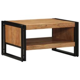 Berkfield Home Durable Coffee Table 70x50x38 cm Solid Wood Acacia in Brown - Size: 70 x 50 x 38 cm - thumbnail 1