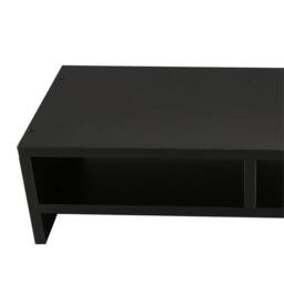 Nordara Black Desktop Monitor/Laptop Stand Riser Shelf - UK - thumbnail 4