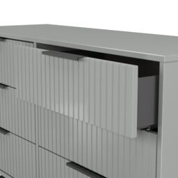 Ready Assembled 2 U Menai 6 Drawer Midi Chest (Ready Assembled) in Dark Grey - Size: Large - thumbnail 6
