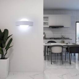 Goeco Modern LED Interior Wall Light 12W Acrylic Aisle White LED Light 6500K - thumbnail 2