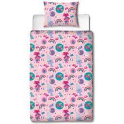 DreamWorks Concert Duvet Cover Set in Pink - Size: Single - thumbnail 4