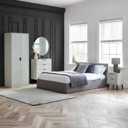 Cheshire Premium Arden 5 Drawer Narrow Chest - Silk Grey - thumbnail 5