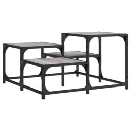 Berkfield Home Coffee Table Grey Sonoma 68x68x40 cm Engineered Wood - Size: 68 x 68 x 40 cm - thumbnail 1